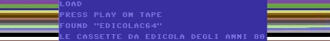 EDICOLA C64 - Commodore 64 in italia