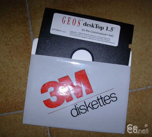 Copie disco GEOS 1.3 (1 floppy) per C 64/128